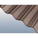 Wellplatten Plexiglas® Resist 76/18 C-Struktur bronze